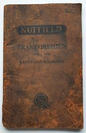 Nuffield traktoreiden 10/42 ja 10/60 käyttäjän käsikirja