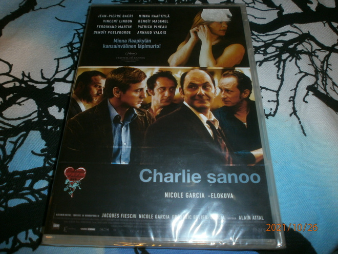 CHARLIE SANOO  uusi DVD