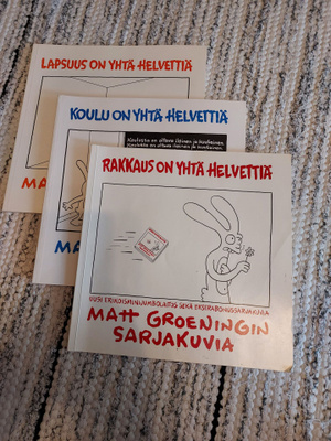 Matt Groening sarjiksia 3 kpl