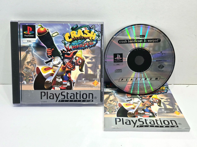 PS1 - Crash Bandicoot 3 Warped