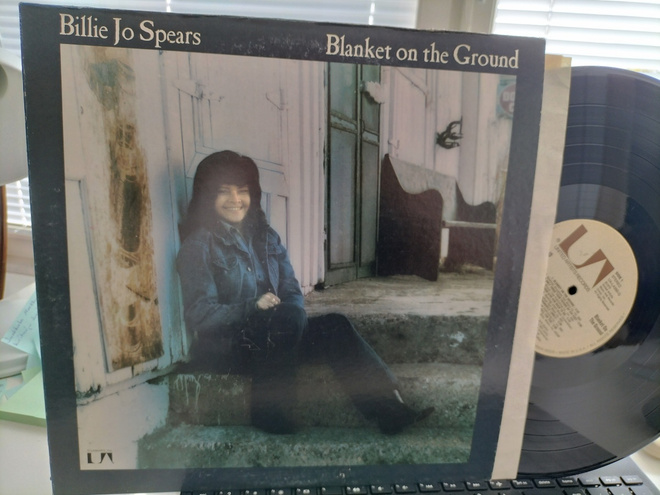 BILLIE JO SPEARS, Blanket on the ground, LP US -75 HIENO !!