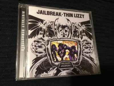Thin  Lizzy Jailbreak cd RM hyvä,1996 EU press
