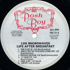 LOS MICROWAVES :: LIFE AFTER BREAKFAST :: VINYYLI  LP   1981 - pikkukuva 3