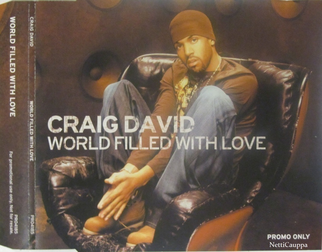 Craig David • World Filled With Love PROMO CDS