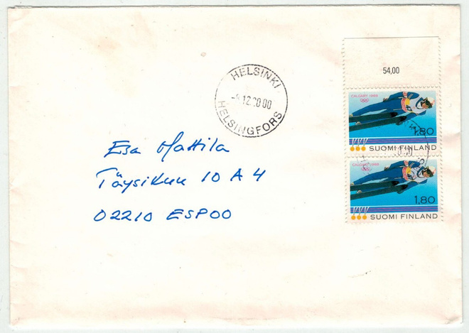 1988 Nykänen pari kirje 2000