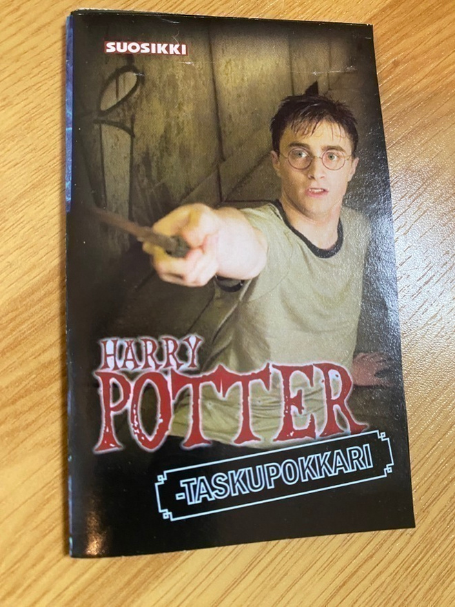 Harry Potter Taskupokkari ja juliste