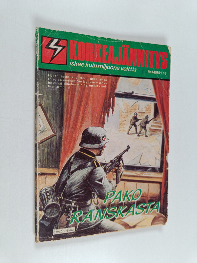 Korkeajännitys 3/1986 : Pako Ranskasta