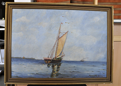 Purjelaiva taulu