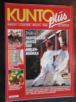KUNTO PLUS LEHTI 1 / 1991 SISÄLTÖSIVUT 3 JA 4