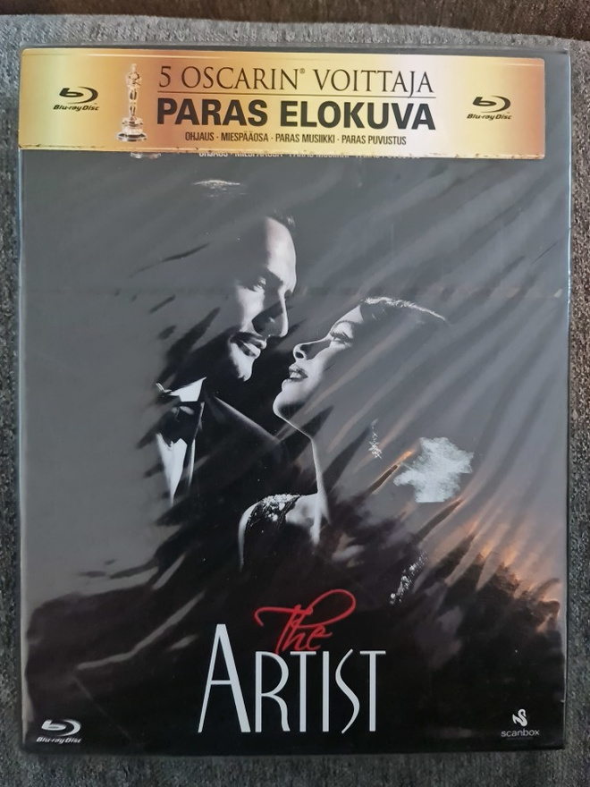 The Artist (2011) 5 Oscaria (UUSI Blu-ray)
