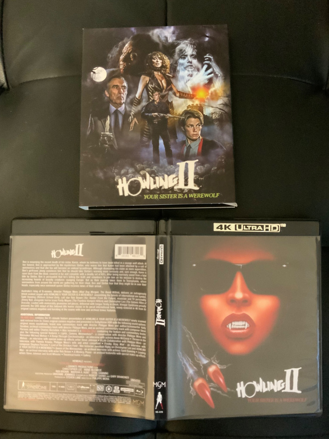 Howling II:Your Sister Is A Werewolf 4K Vinegar Syndrome OOP