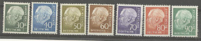 Länsi-Saksa Mi 259-65 ++ (261 +)