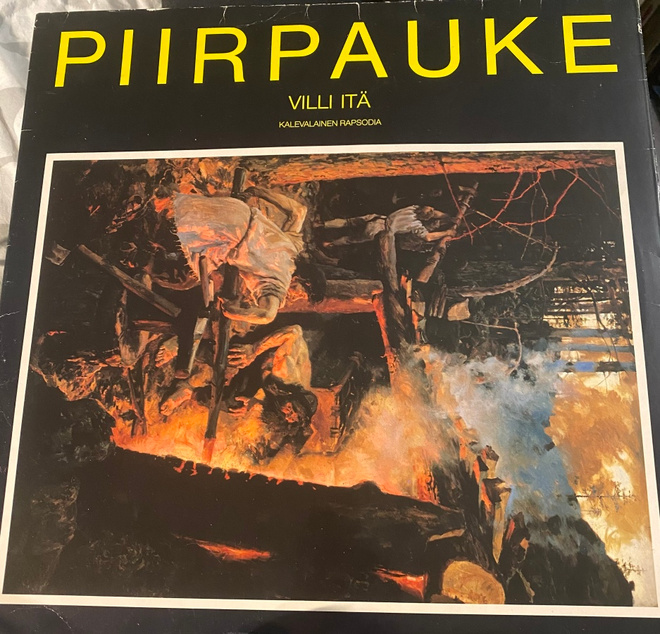 Piirpauke: Villi itä - Kalevalainen rapsodia 1986 LP