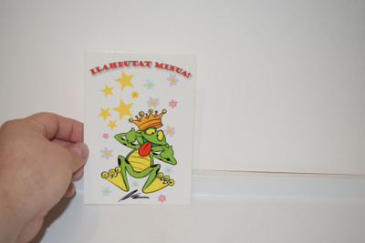  Postikortti (K) sammakko