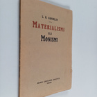L. H. Sandelin : Materialismi eli monismi - pikkukuva 1