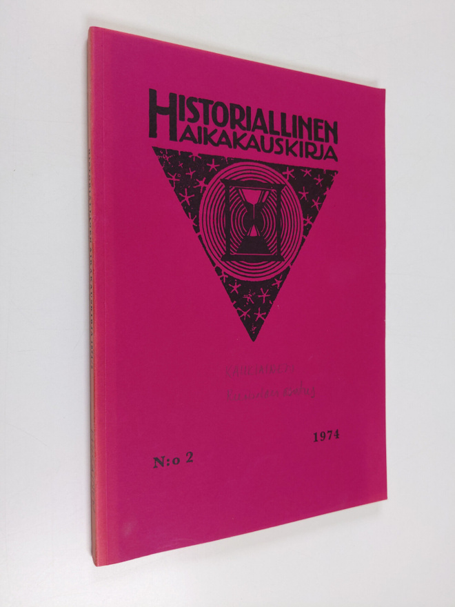 Historiallinen aikakauskirja nro 2/1974