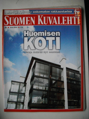 Suomen Kuvalehti Nro 35/2003 (27.10)