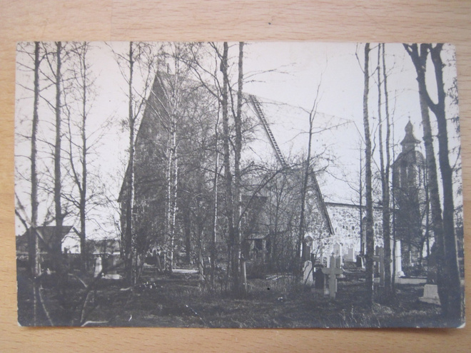 VANHA Postikortti Lammi Hämeenlinna 1924