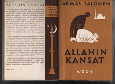 Salonen, Armas: Allahin kansat, WSOY 1950, sid., kp sisällä