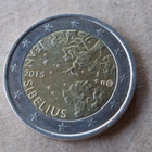Suomi juhlaraha 2 euro Jean Sibelius 2015 - pikkukuva 1