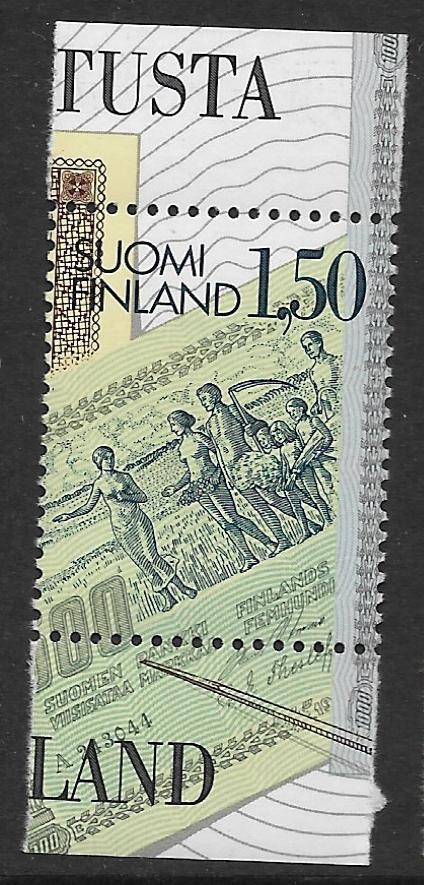 100v suomalaista setelipain. 1985 (LAPE 963) **
