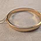 Kultainen rannerengas, 14K, 60x55 mm, 8 mm, 14,3 g - pikkukuva 1