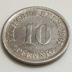 Saksa 10 Pfennig 1907F - pikkukuva 3