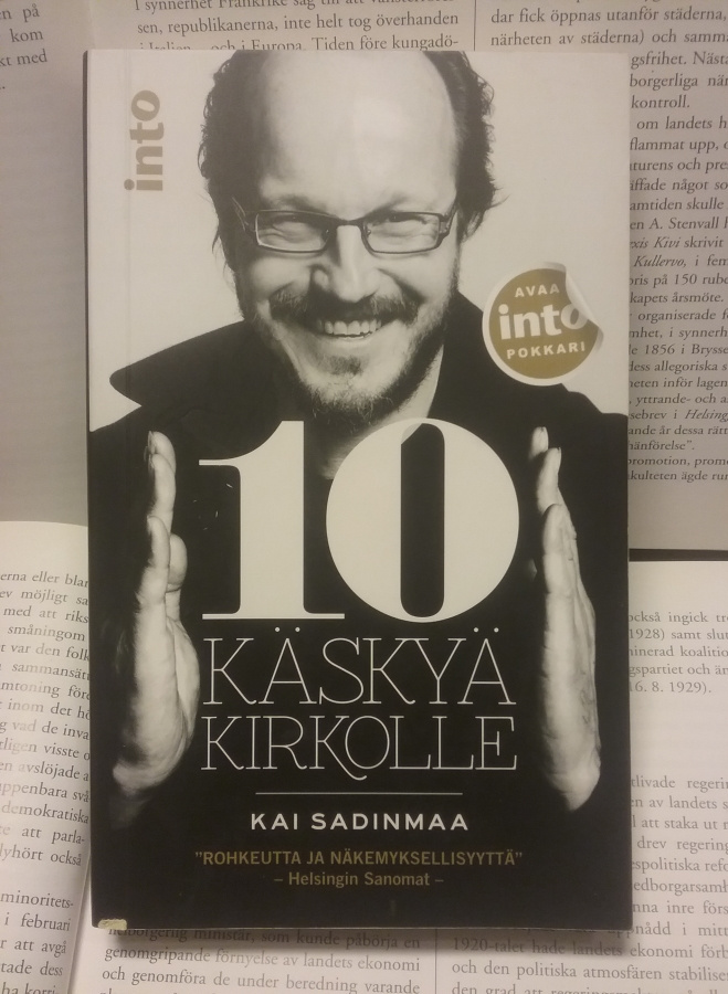 Kai Sadinmaa - 10 käskyä kirkolle (pokkari)