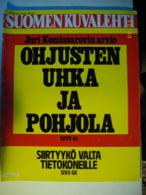 Suomen Kuvalehti Nro 47/1979 (16.3)