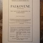 E.H. Sipinen : Palkovene (kanootti) , sen käyttö, rakenne.. - pikkukuva 1