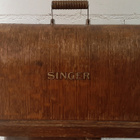 Vintage Singer puinen kansi kupu - pikkukuva 1