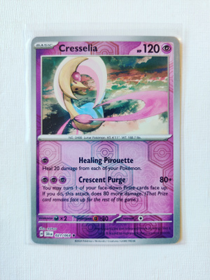 Cresselia Reverse Holo Rare