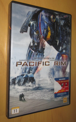 Pacific Rim scifi dvd uuttavast.