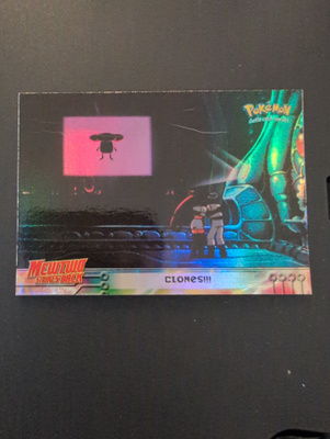 Clones!!! rainbow foil Pokemon Topps