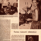 Seura n:o 6 1957 Taina Elg. Bogart. Paul. Oskarin onnenpyörä - pikkukuva 2