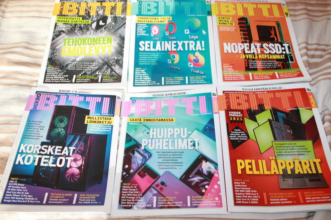 (kpoisto) Mikrobitti 2021 vuosikerta 12 kpl