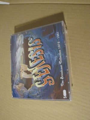Genesis the broadcast collection 1975-1981 5x cd muoveissa