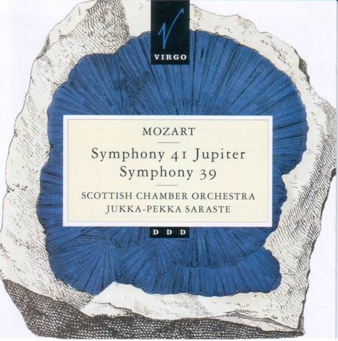 Mozart - Symphonies No.41 "Jupiter"  & No.39  -CD   (Virgo)