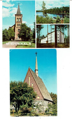 Kirkkokortit, Miehikkälä ja Mikkeli