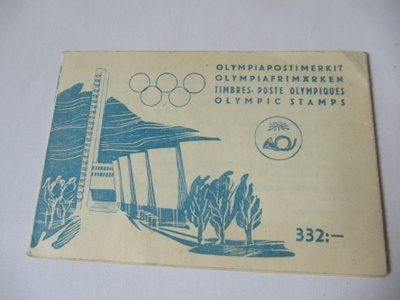 1952 Olympiapostimerkkivihko (L 45 e ) **