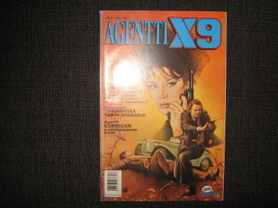 agentti X9 sarjakuvalehti 2/1992