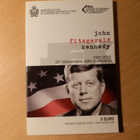 5 euron kolikko J F Kennedy - pikkukuva 1
