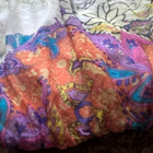 Rare Silkkimekko / Mekko / Tunika / Toppi silkkiä - koko 38 - pikkukuva 4