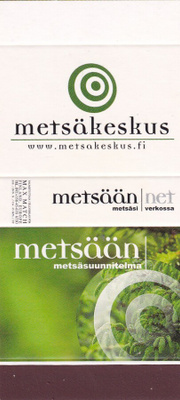 Metsäkeskus. Metsään .  s59