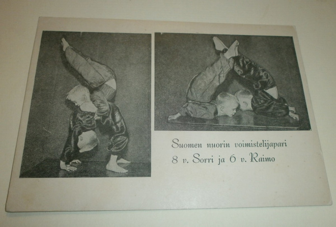 Sorri & Raimo, Suomen nuorin voimistelijapari, 2 eril. pk