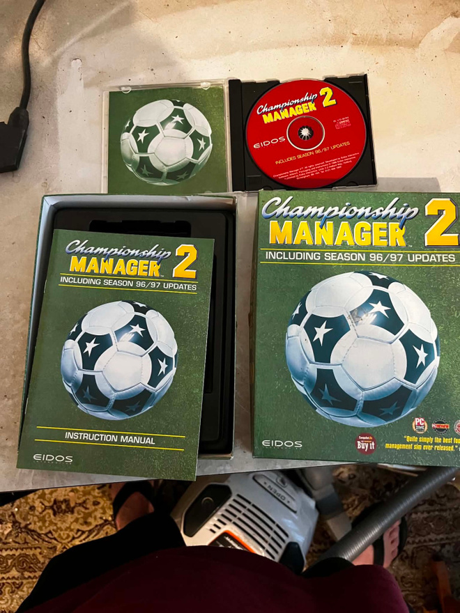 Championship Manager 2, PC Big Box, cib