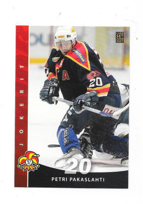 2006-07 CardSet #62 Petri Pakaslahti Jokerit