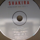 SHAKIRA :: UNDERNEATH YOUR CLOTHES :: CD PROMO 2002 - pikkukuva 3