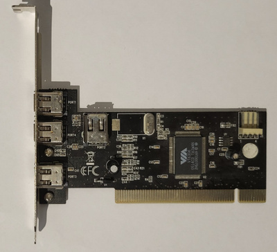 A-Link Firewire, VIA piiri, PCI