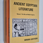Miriam Lichtheim : Ancient Egyptian Literature : Volumes ... - pikkukuva 1